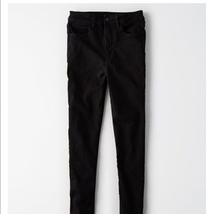 Black American eagle jeggings